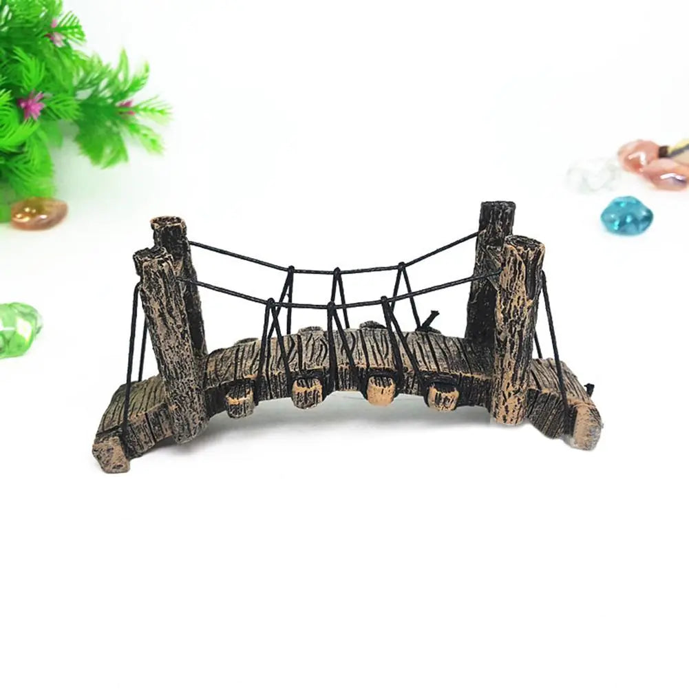 Fake Aquarium Water Bridge Ornament