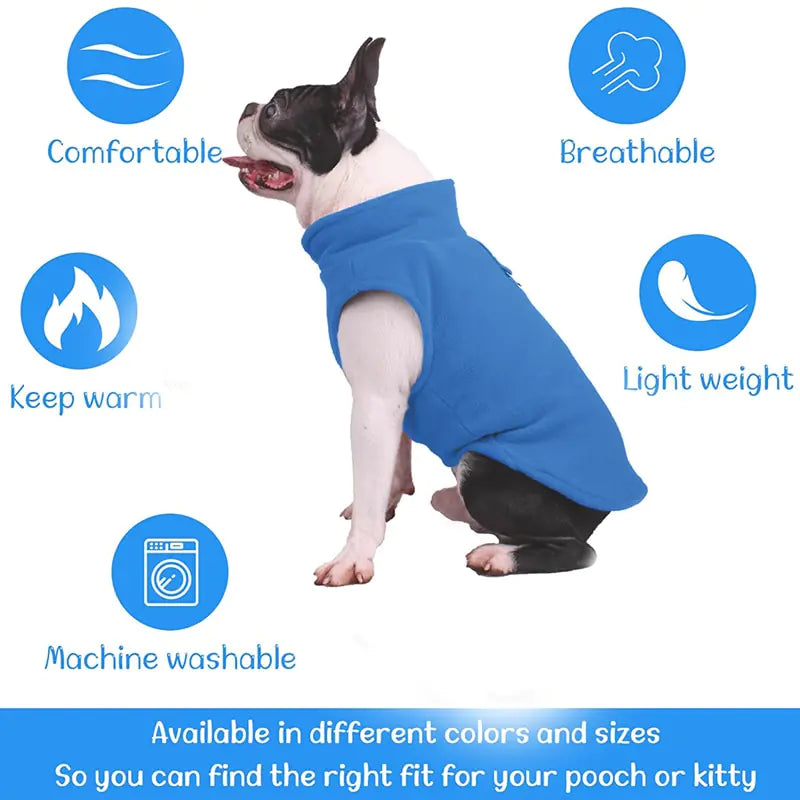 Fleece Pet Dog Clothing