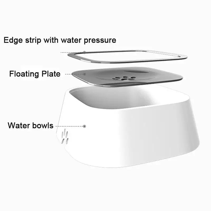 -Spill Pet Water Bowl