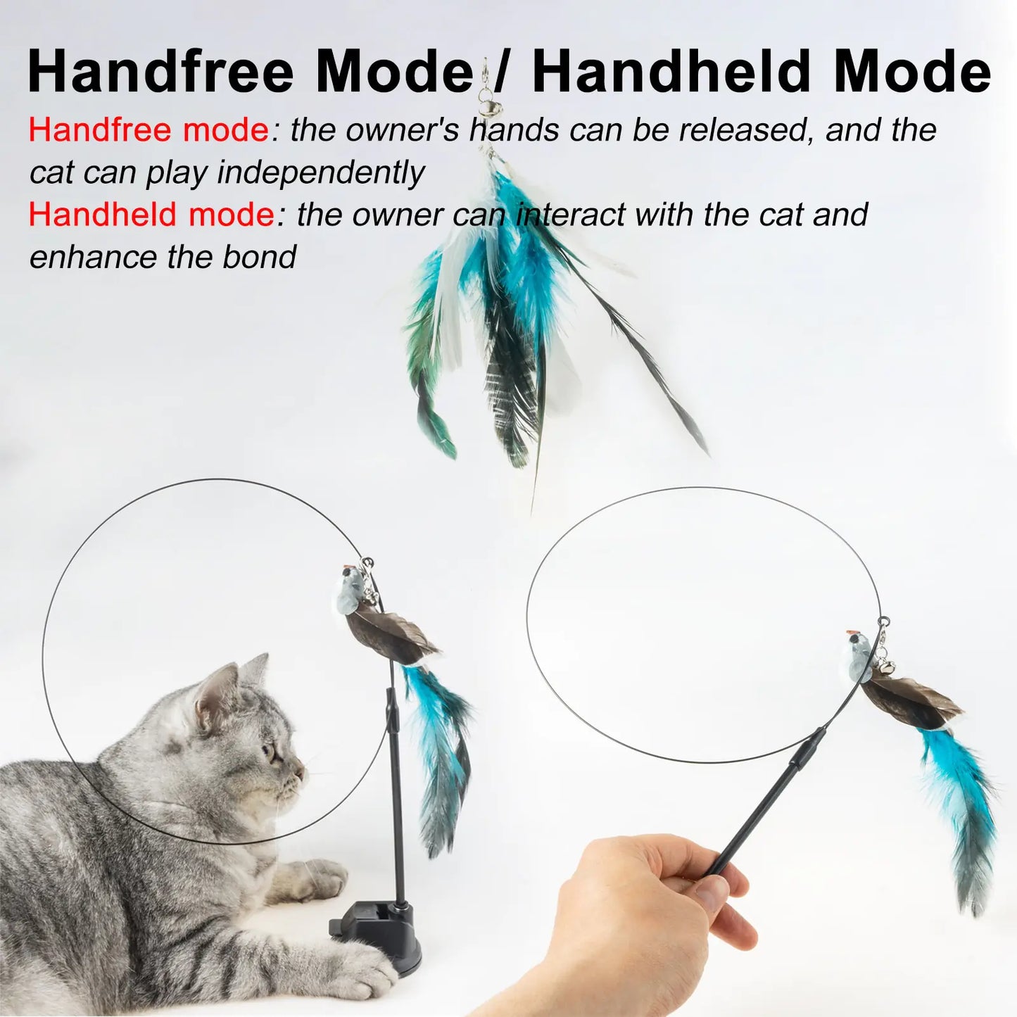 Handsfree Cat Wand